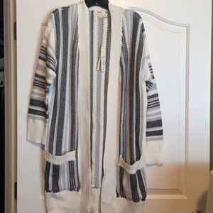 Lovestitch chunky cable knit cardigan